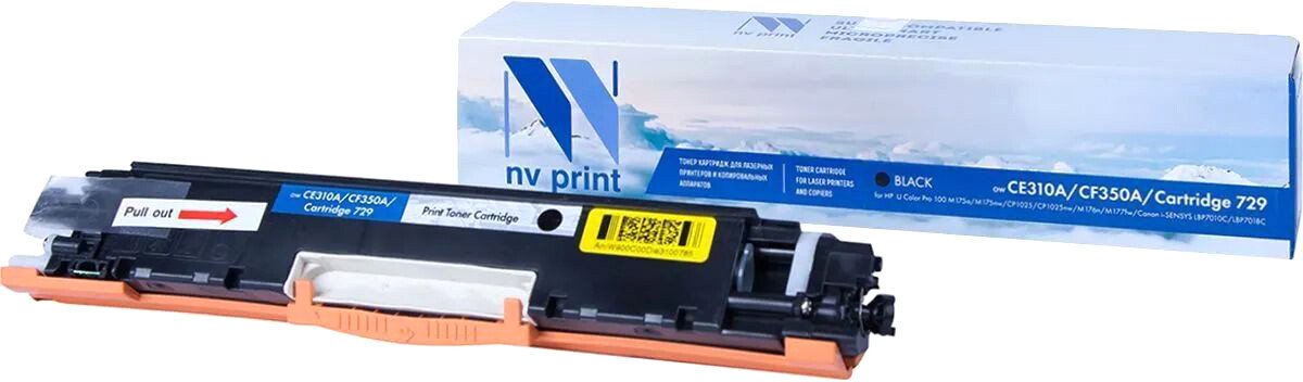 

Картридж NV Print NV-CE310A/CF350A/729Bk (аналог HP CE310A, Canon 729)