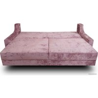 Диван Nord Star Кенугард Краш (велюр, розовый) в Гродно