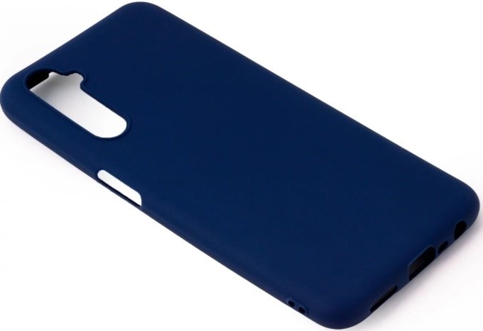 

Чехол для телефона Case Matte для Realme 6 (синий)
