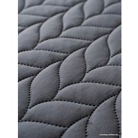 Набор текстиля для спальни Vip Camilla 240-260 (косичка, темно-серый)