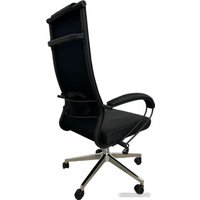 Офисное кресло SitUp Michael chrome (ткань Black/Black)