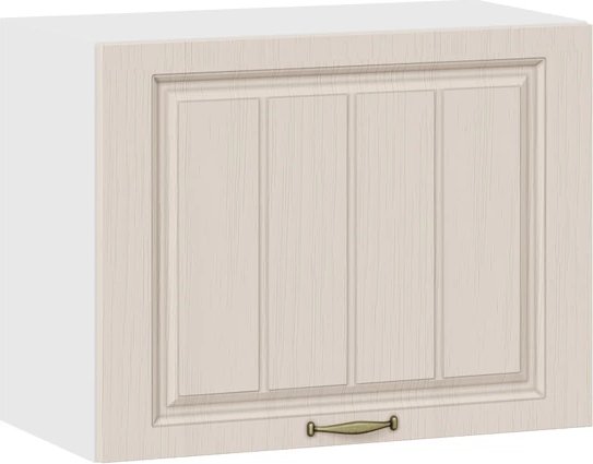 

Шкаф навесной Трия Лина 1ВВ6Г с одной откидной дверью (белый/крем)