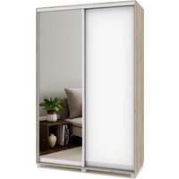 Шкаф-купе Modern Роланд Р642 (серый дуб/белый)