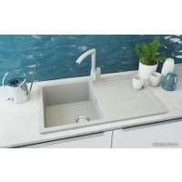 Кухонная мойка Ulgran U-507 (молочный)