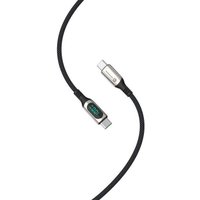 Кабель Atomic 30.392 USB Type-C - USB Type-C (1.5 м, черный)