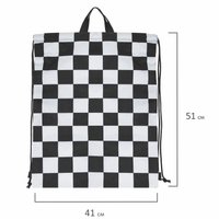 Мешок для обуви BRAUBERG Black And White 271595