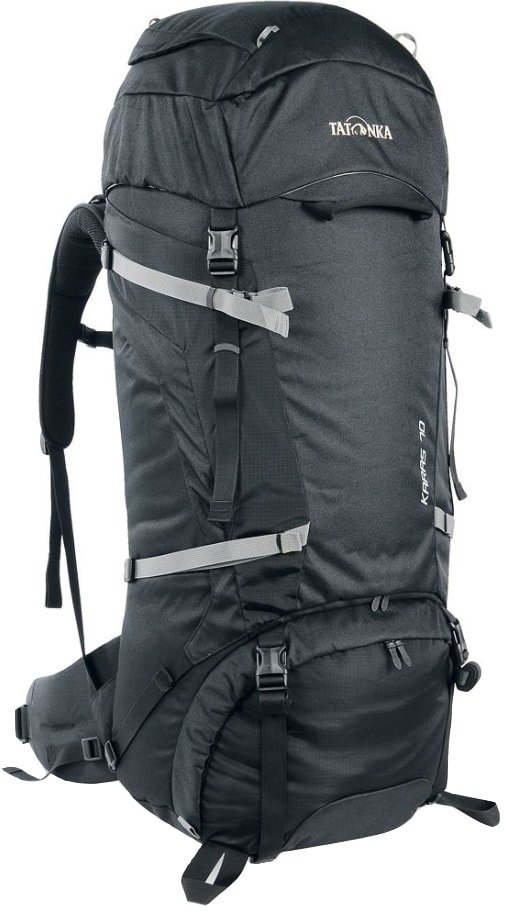 

Туристический рюкзак Tatonka Karas 70+10 (black)