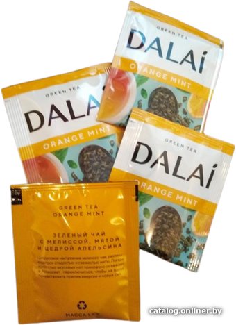 Зеленый чай DALAI Orange Mint 600 шт