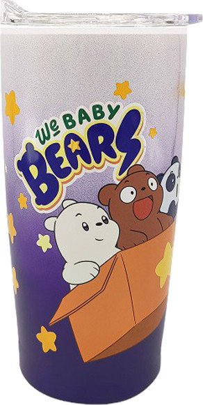 Многоразовый стакан Miniso We Baby Bears Collection 500мл (синий)