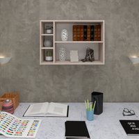 Полка Кортекс-мебель КМ 25 (дуб монтерей)