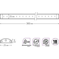 Линейный светильник Gauss 9022533235