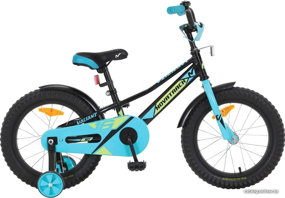 Детский велосипед Novatrack Valiant 14 (черный)