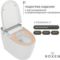 Унитаз приставной Roxen Smart Simple 670310-02