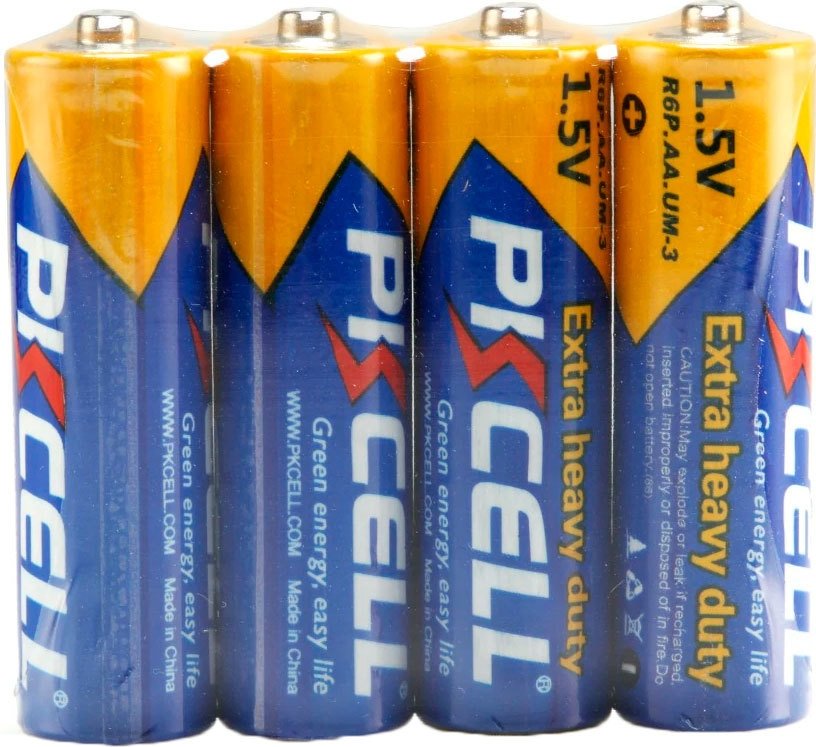 

Батарейка PKCELL Extra Heavy Duty Battery R6P-4S AA 4 шт.
