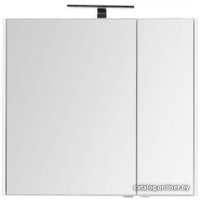  Aquanet Шкаф с зеркалом Остин 85 00203924 (белый)