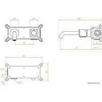 Смеситель Laveo Pretto BAO 022P