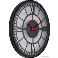 Настенные часы Рубин Классика 3230-003 (черный)