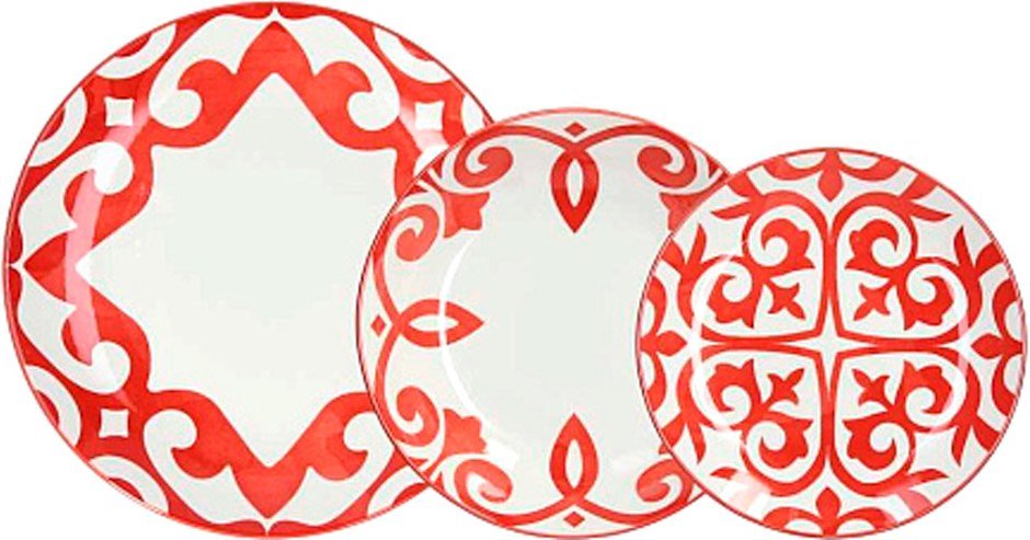 

Набор тарелок Tognana Madison Agatha MC070186096 (18пр)