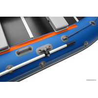 Моторно-гребная лодка Roger Boat Hunter Keel 3500 (малокилевая, синий/оранжевый)
