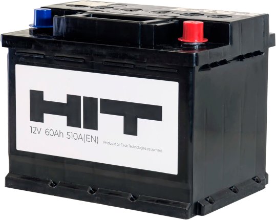 Автомобильный аккумулятор HIT R+ (60 А·ч)