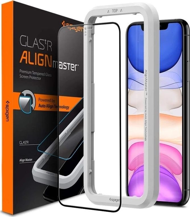 

Защитное стекло Spigen ALM Glas FC для iPhone 11/XR AGL00106