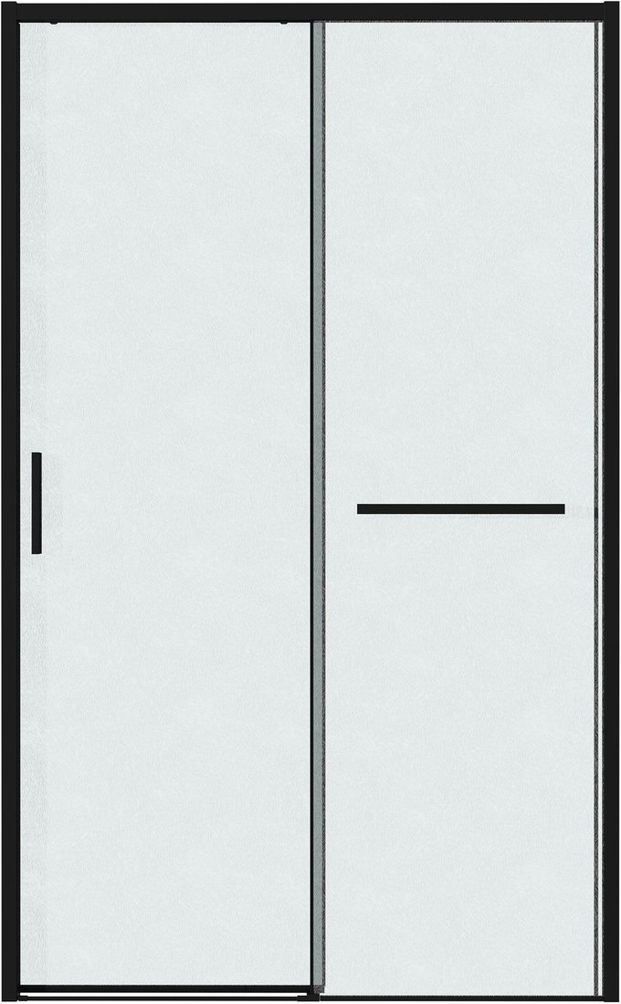 

Душевая дверь Grossman Style 120x195 100.K33.05.120.21.02 (черный матовый/стекло шиншилла)