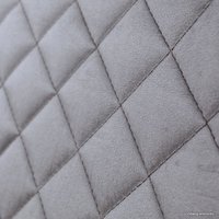 Стул AksHome Leros (серый велюр HLR-21/черный)