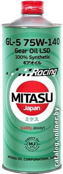 Трансмиссионное масло Mitasu MJ-414 RACING GEAR OIL GL-5 75W-140 LSD 100% Synthetic 1л