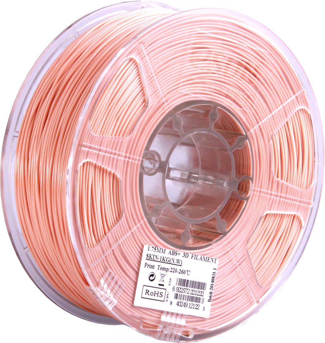 

Пластик eSUN ABS+ 1.75 мм 1000 г (телесный)