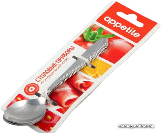 Набор чайных ложек Appetite Жардин Н-3лч