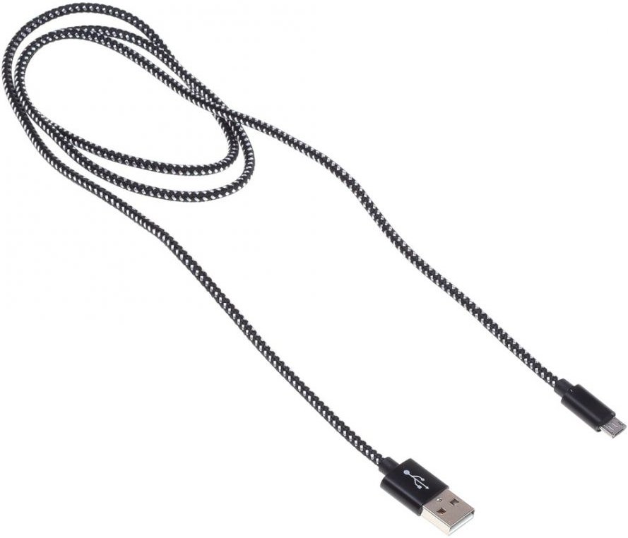 

Кабель Buro USB Am micro USB B m 1м (черный)