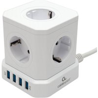 Сетевой фильтр Cablexpert TWR-5-U4-W-3