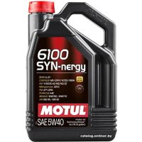 Моторное масло Motul 6100 Syn-nergy 5W-40 4л