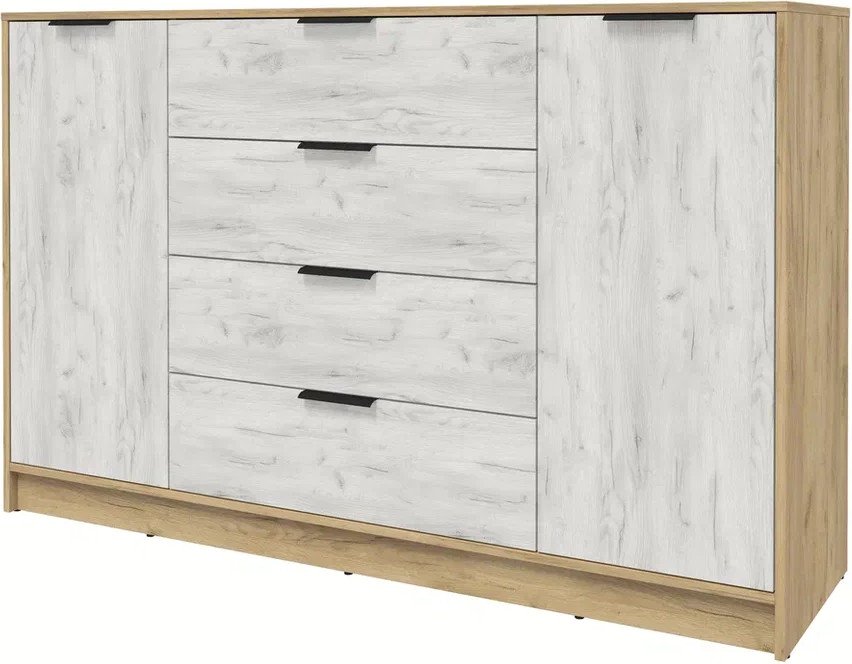 

Тумба Интерлиния Концепт КТ-Т160 (дуб белый/дуб золотой)