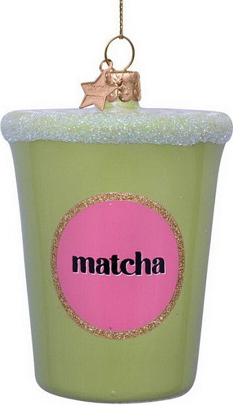 

Елочная игрушка Vondels Матча латте 3240500080011