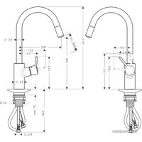 Смеситель Hansgrohe Talis S2 14872000