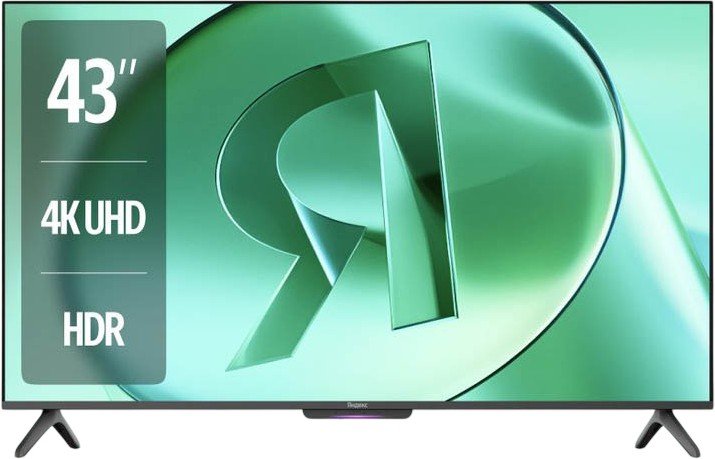 

Телевизор Яндекс ТВ Станция Бейсик с Алисой 43 YNDX-00074