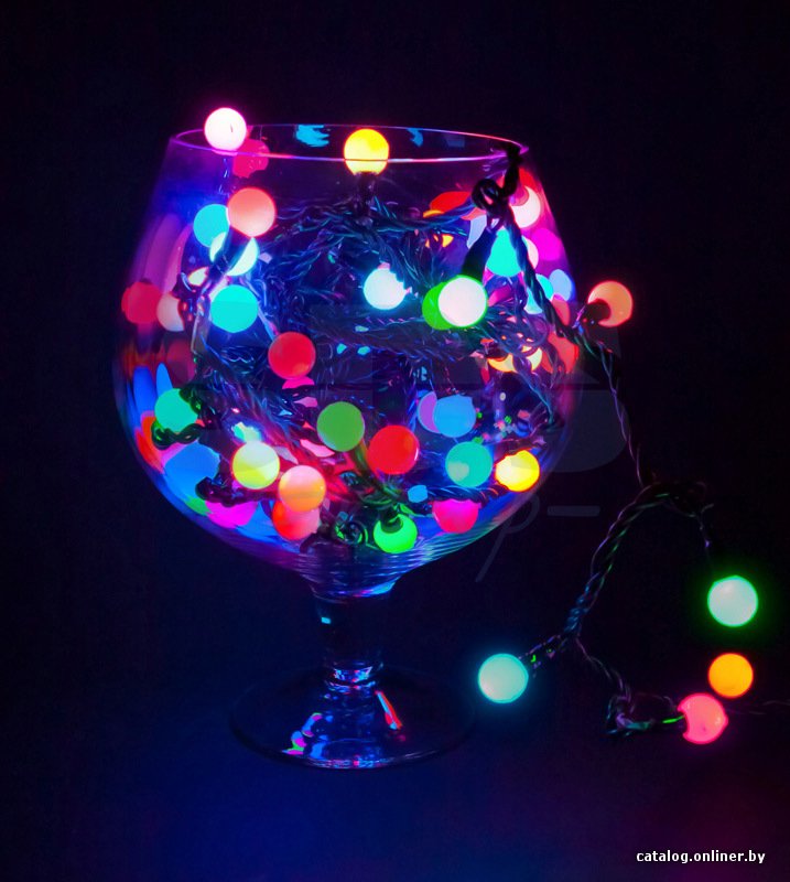 Светодиодная гирлянда Neon-Night LED - шарики 17.5 мм [303-509]