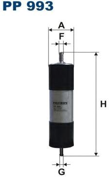 

Топливный фильтр Filtron PP993