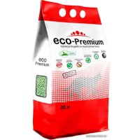 Наполнитель для туалета Eco-Premium с ароматом зеленого чая 20 л