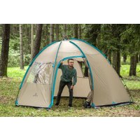 Кемпинговая палатка Coyote CL-B15 и два спальных мешка Sundays ZC-SB001 (синий)