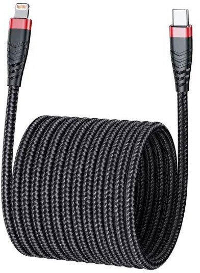 

Кабель EOFE CL31 USB Type-С - Lightning (1 м, черный)