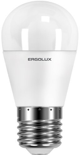

Светодиодная лампочка Ergolux LED G45 E27 9 Вт 3000 К 13176