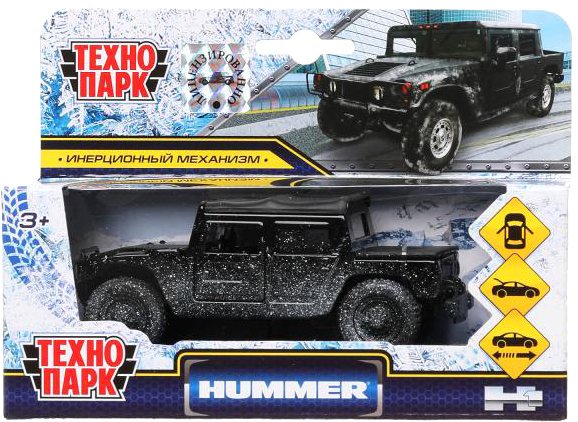 

Пикап Технопарк Hummer h1 Пикап в снегу SB-18-09-H1-N(SNOW)-WB