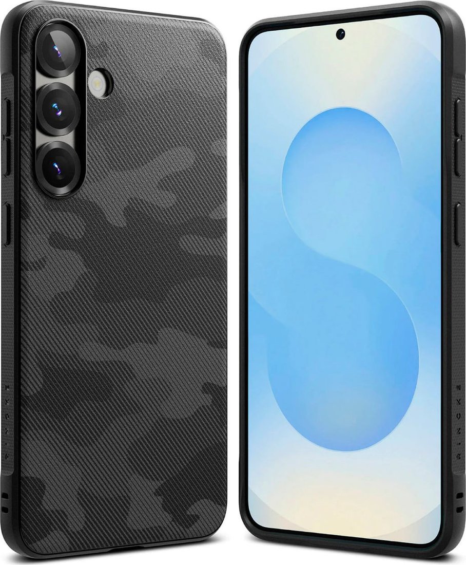 Чехол для телефона Ringke Onyx для Galaxy S25 Camo Black