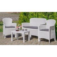 Набор садовой мебели Ipae Progarden JUN06CBI (белый)