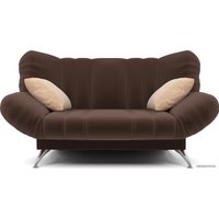 Диван Мебель-АРС Гольф (микровелюр, кордрой коричневый)