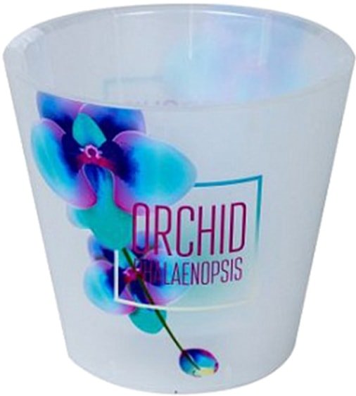 

Горшок Plastic Republic London Orchid Deco 1.6 л (голубая орхидея)