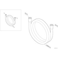 Душевой шланг AM.PM F0415100