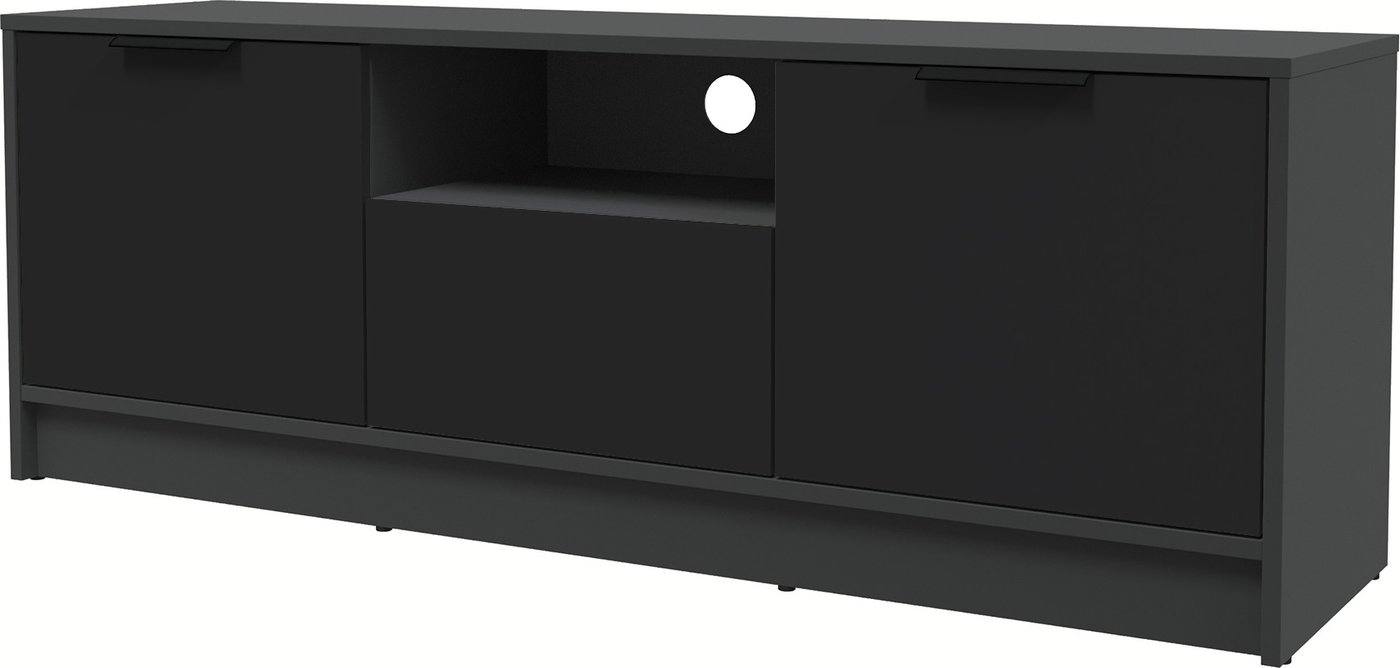 

Тумба Интерлиния ТВ Концепт КТ-ТВ3-50 Глосс (антрацит/черный)